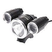 MAGICSHINE 3-Mode Cree XP-E Aluminum Alloy Vanntett Sykkel Light (1400LM, 4x18650) MJ-816