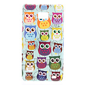 Owl Caso Patrón duro para Samsung I9100 Galaxy S2