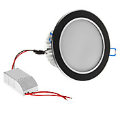 Dimmable 9W 810LM 6000-6500K Natural White Light Black Shell LED Ceiling Bulb (220V)
