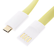 Magnet Design Micro USB Cable for Samsung Galaxy S3 I9300 and Others (Assorted Colors)
