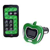 Universal Apple forma Reproductor MP3 FM Modulator con mando a distancia para los coches (la ayuda SD / MMC)
