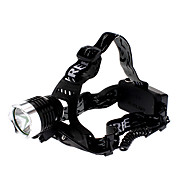 AC rechargeable 3-mode Cree XM-L T6 LED Lampe frontale (1000LM, 2x18650)