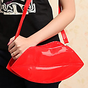 Super leuke Candy Color Lip Shape Crossbody