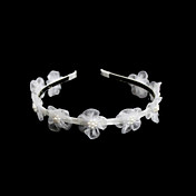 Beautiful Alloy/Tulle With Imitation Pearl Wedding Headbands