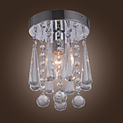 40W Comtemporary encastré avec 1 Crystal Light Conçu perles