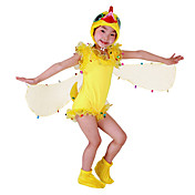 Costume giallo incantevole Chick Kigurumi per bambini