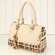 Women's Fashion Check Tote