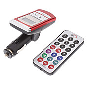 Universal multifuncional Car MP3 Transmisor FM con control remoto (la ayuda SD / MMC)