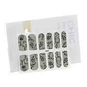 3PCS 2D Full Cover Finger Nail Sticker NO.30