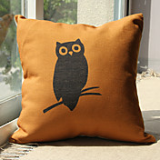 Owl Print Pattern fronha decorativa
