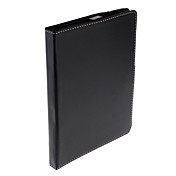 Schwarz Kunstleder Computer-Tastatur-Abdeckung für 9,7-Zoll-Tablet