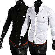 Men's Shirt Collar Long Sleeve Shirt