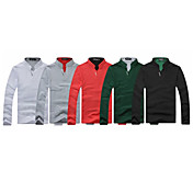 Neck T-shirt manica corta in cotone V Rilassamento T-shirt