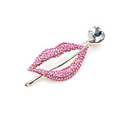 Lovable Alloy With Rhinestones Brooch (More Colors)