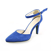 Suede Stiletto Heel Sandals With Buckle Party / Evening Shoes (More Colors)