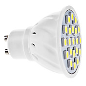 GU10 3.5W 21x5050SMD 180-210LM 6000-6500K Natural White Light LED Spot Bulb (110/220V)