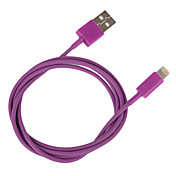 Foudre 8Pin Colorful charge et le câble de données pour iPhone 5, iPad Mini, iPad 4, iPod (100cm de longueur)
