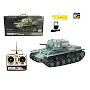 01:16 RC Tanque Rádio soviéticos KV-1 adicionais Blindados Tanques Tanques Rádio brinquedos de controle remoto