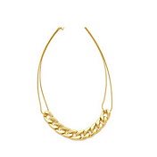 Fashion Alloy Gold Women's Necklaces