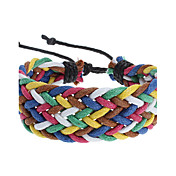 Candy Color Rope Knit Bracelet