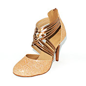 Customized Women's Sparkling Glitter Upper Ankle Strap Latin / Ballroom Dance Shoes (More Colors)