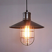 60W Luz com Pingente Modern Metal Frame e Sombra em Old Style Fábrica