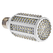 E26 9W 180-LED 550-600LM 3000-3500K Warm White Light LED Corn Bulb (85-265V)