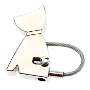 Cute Dog inossidabile di figura Keychain
