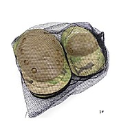 Polycarbonate 1PCS Knee Pad & 1PCS Elbow Pad (Assorted Colors)