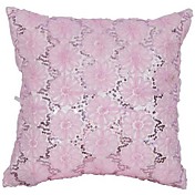Polyester fronha tradicional Rosa Floral decorativa