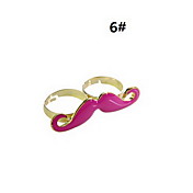 Gold Plated Bread Shape Alloy Ring