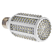 E27 9W 180-LED 540-590LM 7000-7500K Cold White Light LED Corn pære (85-265V)