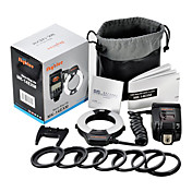 Macro Ring Flash LED LCD MK-14EXM para Canon DSLR Camera