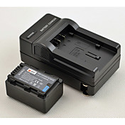 DSTE 3.7V 2200mAh VW-VBK180 Li-ion batterij & Amerikaanse Plug voor Panasonic EZ-1P GA-EZ20 NV-DR1