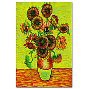 Girasoles de Vincent Van Gogh famoso Lámina