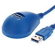 USB 3.0 M / F Bottom-Verlängerungskabel für Printer, Mobile Devices und Mehr (1,5 m)
