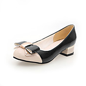 Stylish Patent Leather Low Heel Round Toe With Bowknot Party / Evening Shoes (More Colors)