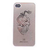 Rame Scheda modello Drago Custodia rigida per iPhone 4/4S (colori assortiti)