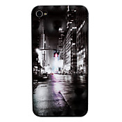 Straße Muster Vorder-und Rückseite Screen Protector für iPhone 4/4S