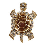 Diamond tortuga Broche en forma de