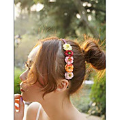 Women's Vintage Summer Multi-color Flowers Headband