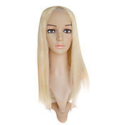 Lace Front 100% Human Hair 18" Straight Hair Wigs