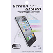 6X Clear Front y Back Protector de pantalla para Samsung Galaxy S3 I9300