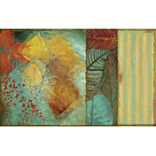 Printed Art Botanical Feuilles III by Color Bakery