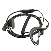 Two Way Radio Handsfree Ear Hook Microphone Earphone with curving wire DQ-KFY-102