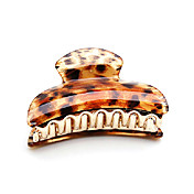Beautiful Acrylic/Alloy With Animal Print Women's Casual Barrette