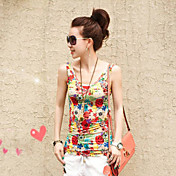 Women's Floral Print Vest