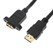 HDMI v1.3 cavo M / F per Smart LED HDTV, Apple TV, PS3, XBOX 360, Blu-ray (1,5 m)