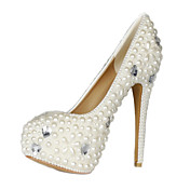 Fantastisk Patent Leather Stiletto hæl lukket Toe Pumper fest / kveld sko