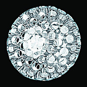 40W mur artistique clair avec cylindre métallique creux fournis Shade Globe